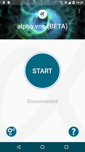 Android application alpha vnc lite screenshort