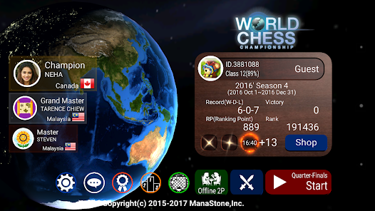 Live World Chess Rankings - Chess Forums 