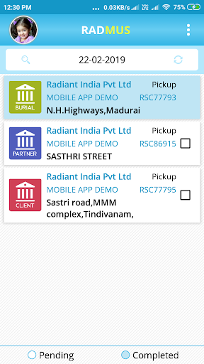 Radiant RADMUS Screen 3