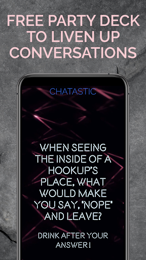 Android application Chatastic: A Lit Drinking Game screenshort