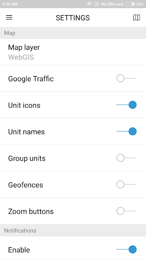 TrackSmart GPS Screen 3