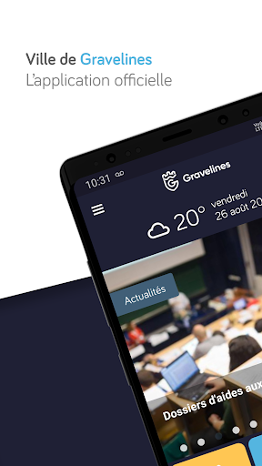 Android application Gravelines & vous screenshort