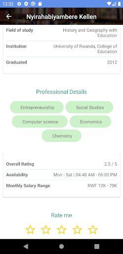 IshurApp Screen 3