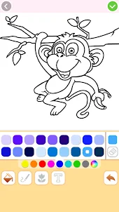 Animal Coloring- Drawing Games