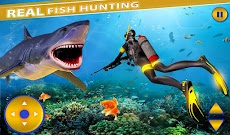水中サメ釣りゲームのおすすめ画像5
