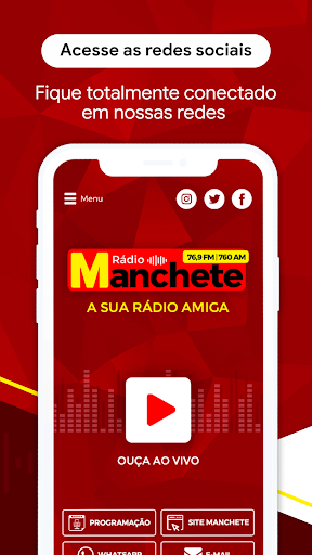 Radio Manchete 760 AM Screen 3