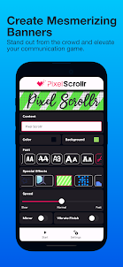 Pixel Scrollr
