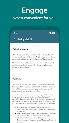 Access Policies and Procedures Screen 3