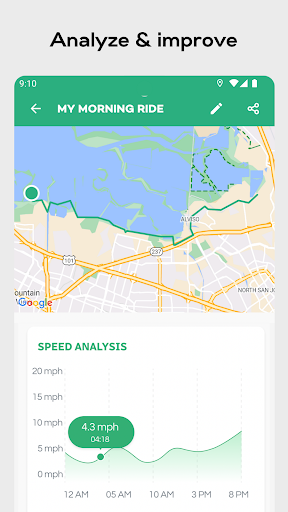 Screenshot of Bike Computer - Combike
