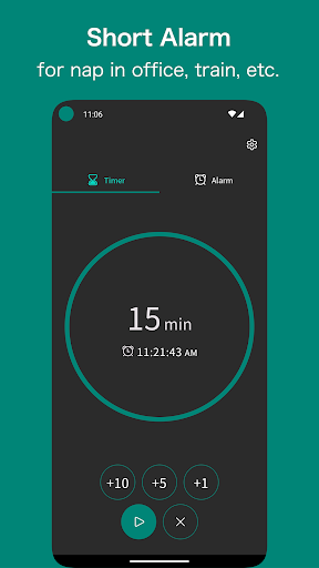 Android application Earphone Alarm screenshort