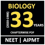 Cover Image of ดาวน์โหลด 33 YEARS NEET AIPMT BIOLOGY  APK