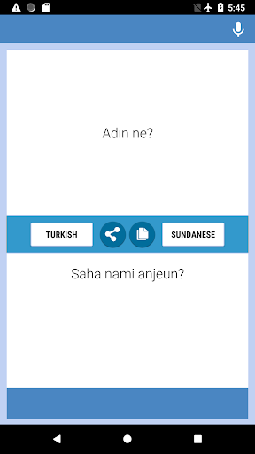 Android application Turki-Sunda Panarjamah screenshort