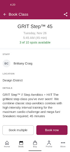 Dallas GRIT Fitness Screenshot 3 - AppWisp.com