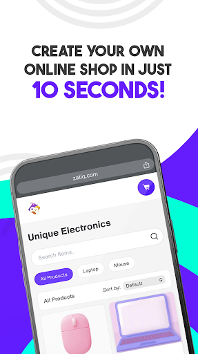 Zatiq Easy - eCommerce Builder Screen 2