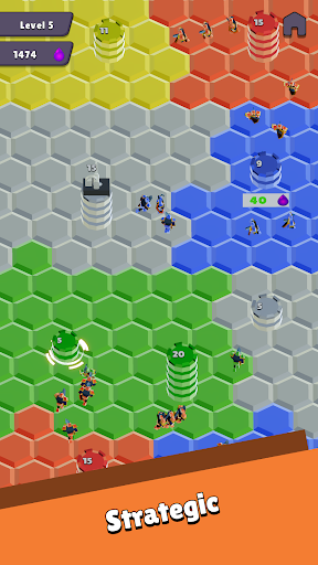 Android application Tower Rush - Rise of tower screenshort