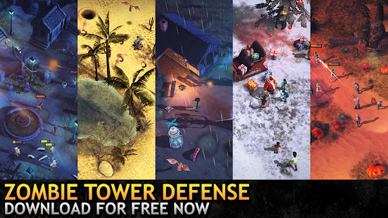 Last Hope TD - Zombie Tower Defense Games Offline screenshots 12