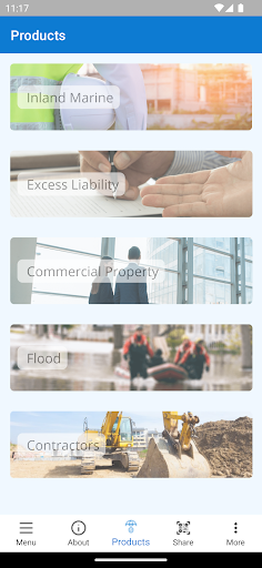Android application Gridiron Ins screenshort
