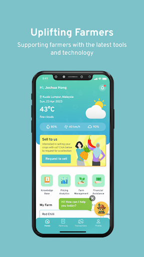 Android application FarmByte screenshort