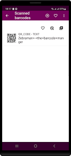 Zebraman – The Barcode Manager Screen 2