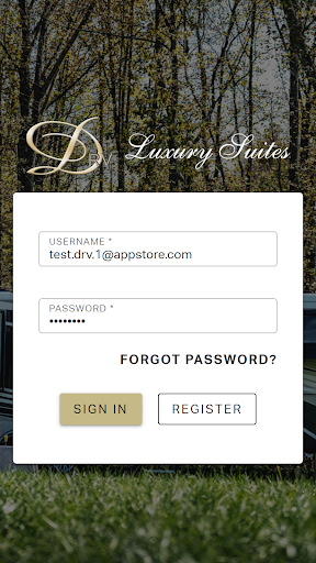 Android application DRV Luxury Suites screenshort