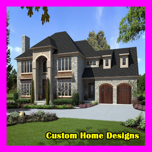 Custom Home Designs logo