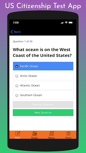 USA Citizenship Test For 2024 Screen 2