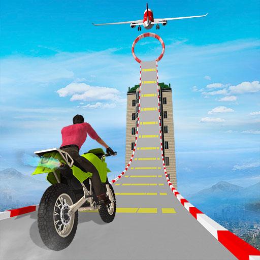 Sky Bike Stunt Racing Games 3D  Icon