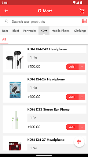G Mart Online Screen 2