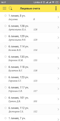 Мобильный председатель. Бухгал Screen 2