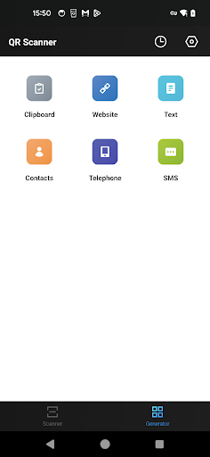 QR Scanner and Generator