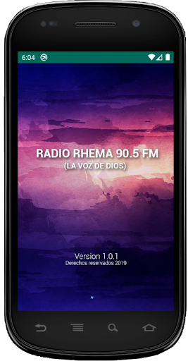Android application Rhema Acajutla screenshort