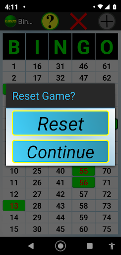 Bingo Caller Deluxe Screen 3