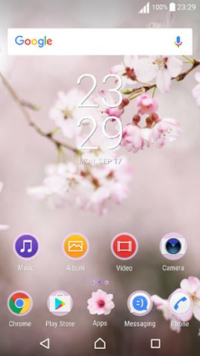 Spring Theme For Xperia Screen 2