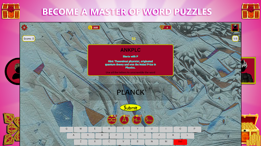 Scientists Unscramble Word