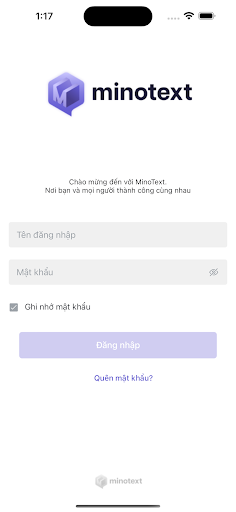 MinoText Screen 2