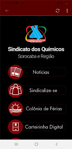 Android application Quimicos de Sorocaba screenshort