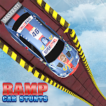 Cover Image of डाउनलोड 3D Car Ramp Stunt Racing Games 1.0 APK