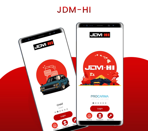 Android application JDM Hawaii screenshort