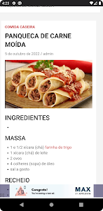 Salgados e Receitas