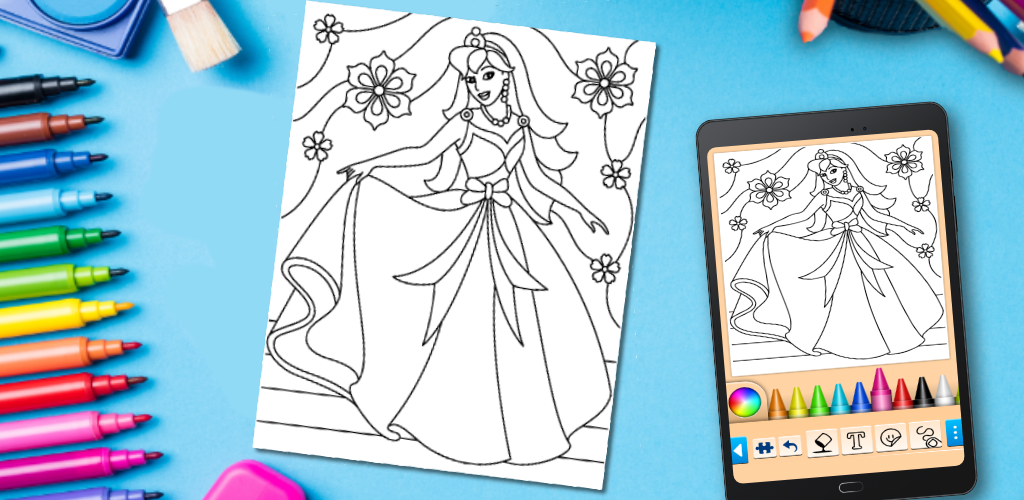 Princess Coloring Game APK - Latest version 15.9.4 - Android Apps Game