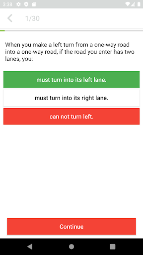 Dmv Practice Test Tennessee Screen 3
