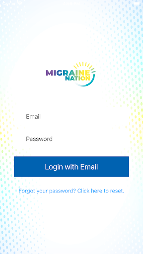 Android application Migraine Nation screenshort