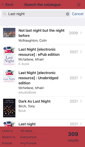 Cessnock City Library Screen 3