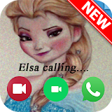 Elsa real video call icon