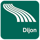 Dijon Map offline icon