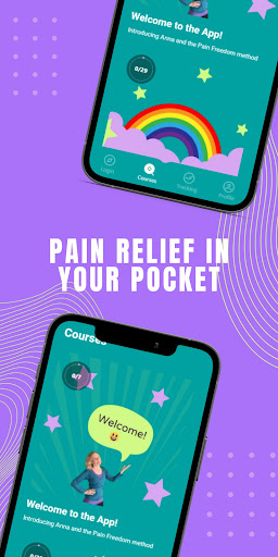 Android application Pain Freedom screenshort