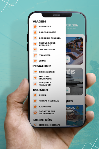 Android application Fishing Booking screenshort