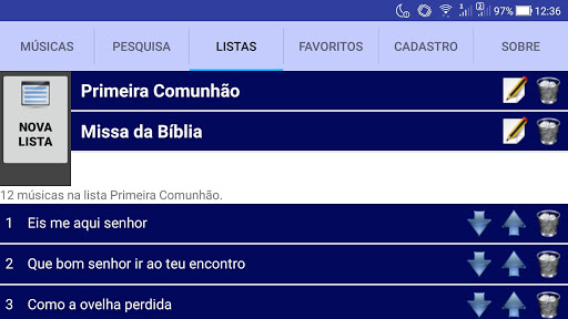 Partituras Católicas e Cifras Screen 3