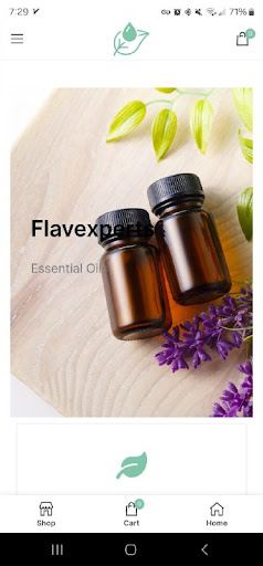 Android application Flavexperts screenshort