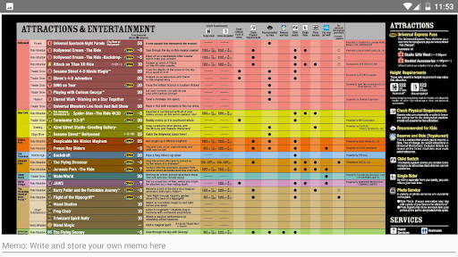 USJ MAP UNIVERSAL STUDIOS JAPA